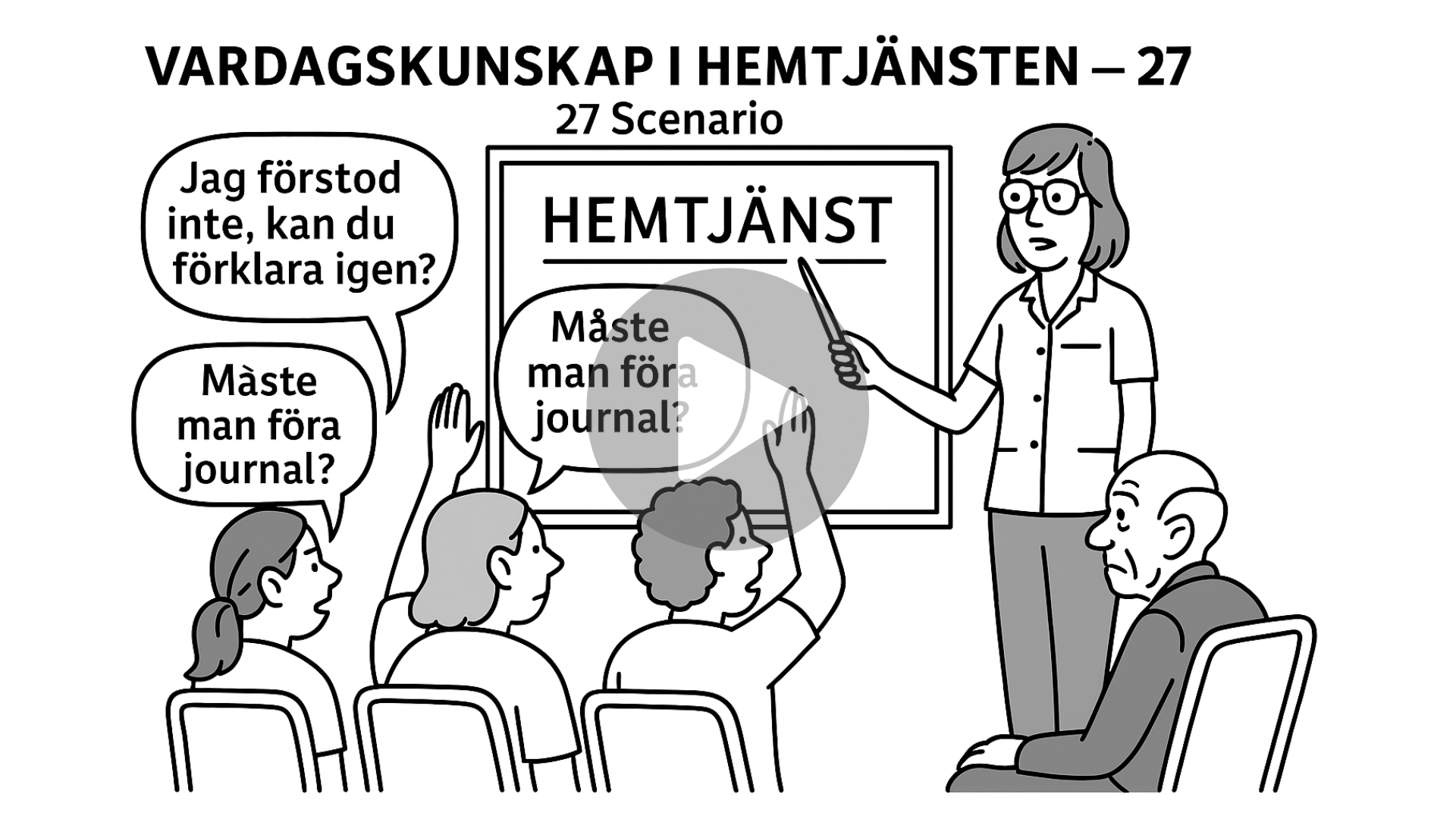 Vardagskunskap i hemtjänst för brukare och personal i Höganäs kommun.