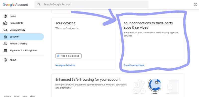 secure your google account