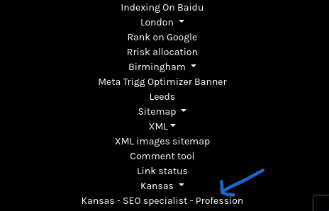 Joomla menu och sub menu byggnation med fokus på  seo och webbmarknadsföringsstrategi som är baserad på Google Trend ingångsvärde.